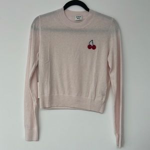 Aritzia Sunday Best Cherry Sweater